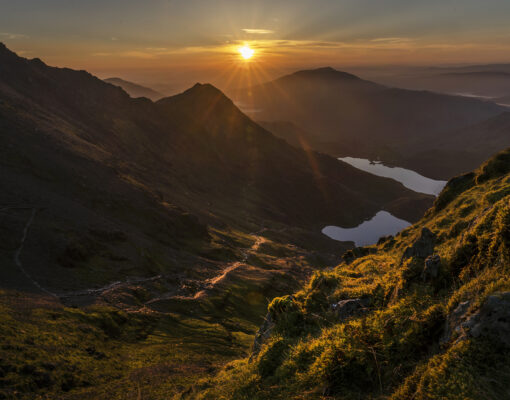 Sunrise on Snowdon