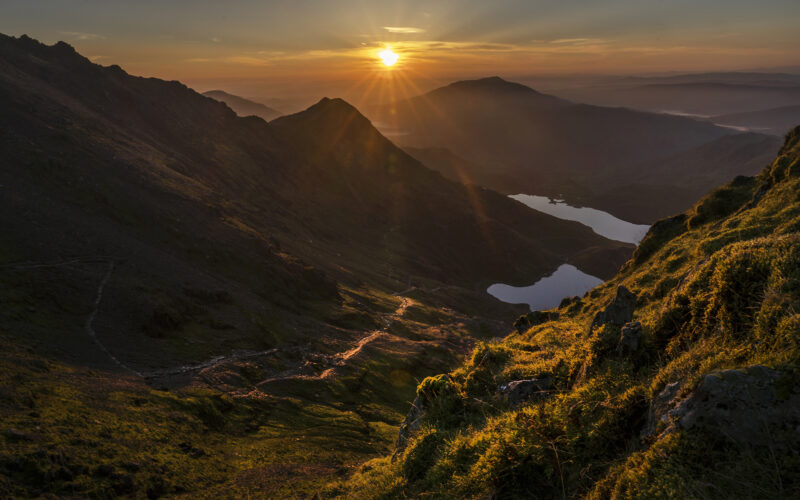 Sunrise on Snowdon